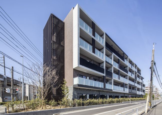 写真：LOC’S MUSASHINAKAHARAの外観